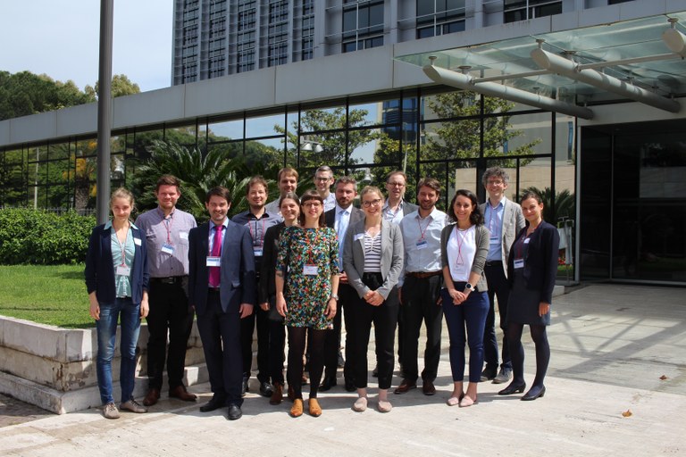 Participants of the SLICE Workshop in front of the IFAD building in Rom, 20-21 May 2019.